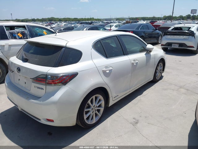 Продаж на аукціоні авто 2012 Lexus Ct 200h Premium, vin: JTHKD5BH8C2112002, номер лоту: 45851537