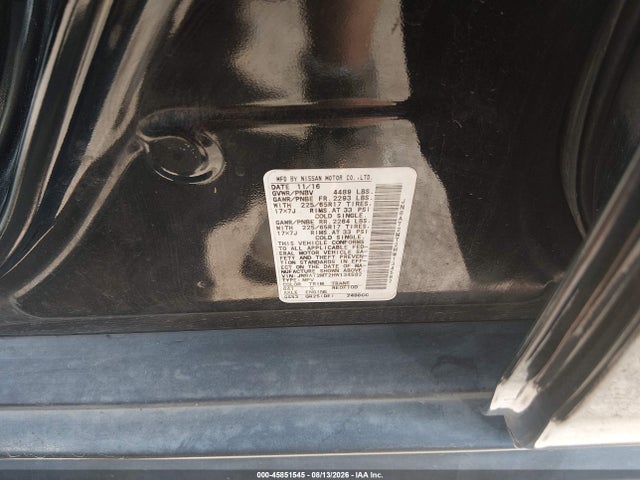 Aukcja sprzedaży 2017 Nissan Rogue Sv, vin: JN8AT2MT2HW134582, numer aukcji: 45851545