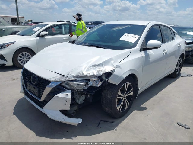 2020 Nissan Sentra Sv Xtronic Cvt მანქანა იყიდება აუქციონზე, vin: 3N1AB8CVXLY280818, აუქციონის ნომერი: 45851574