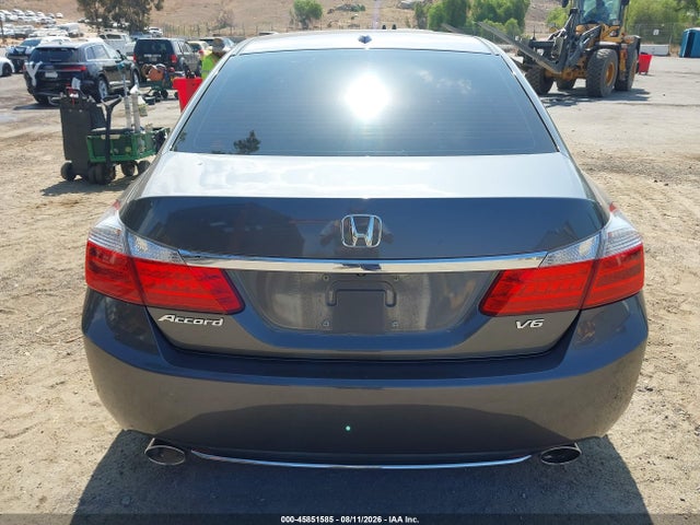 45851585 :رقم المزاد ، 1HGCR3F88FA022527 vin ، 2015 Honda Accord Ex-l V-6 مزاد بيع