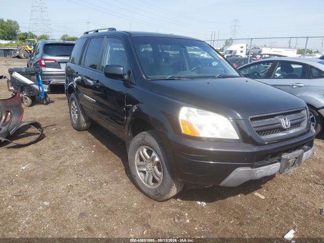 45851595 :رقم المزاد ، 2HKYF185X4H591907 vin ، 2004 Honda Pilot Ex-l مزاد بيع