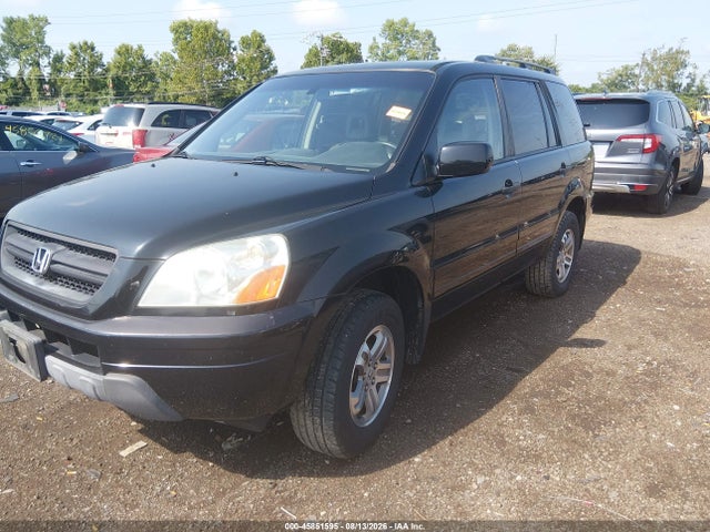 45851595 :رقم المزاد ، 2HKYF185X4H591907 vin ، 2004 Honda Pilot Ex-l مزاد بيع