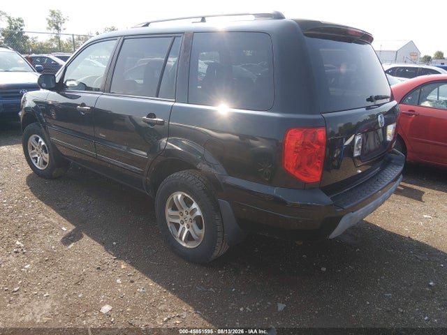 45851595 :رقم المزاد ، 2HKYF185X4H591907 vin ، 2004 Honda Pilot Ex-l مزاد بيع