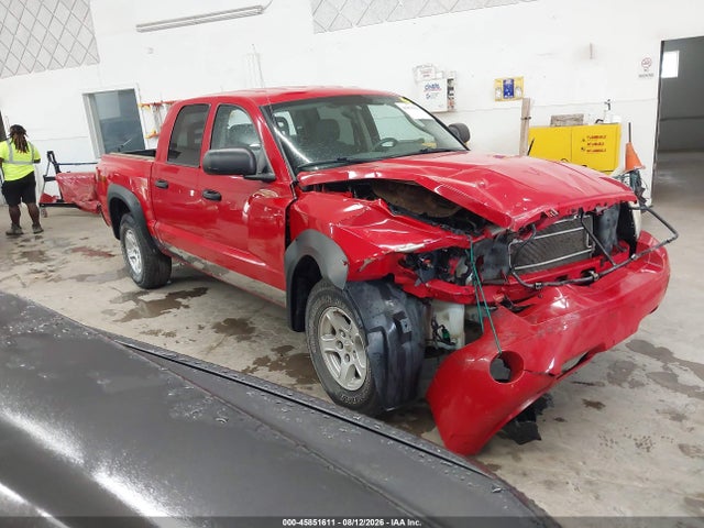 2006 Dodge Dakota Slt მანქანა იყიდება აუქციონზე, vin: 1D7HW48N56S614618, აუქციონის ნომერი: 45851611