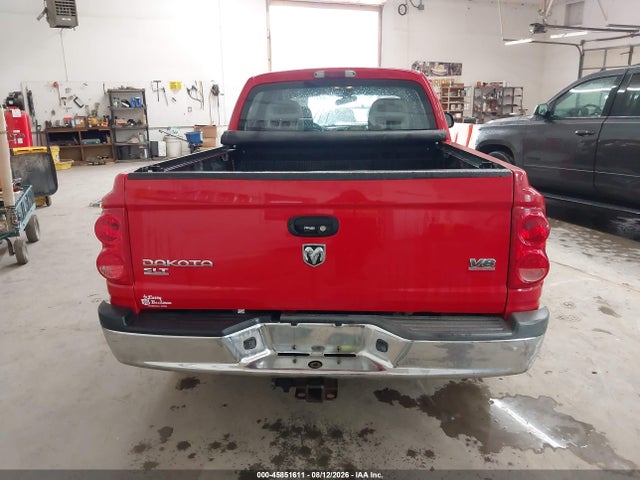 2006 Dodge Dakota Slt მანქანა იყიდება აუქციონზე, vin: 1D7HW48N56S614618, აუქციონის ნომერი: 45851611