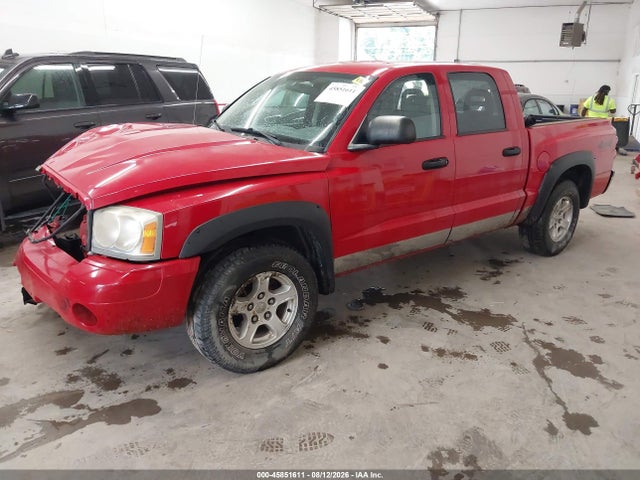 2006 Dodge Dakota Slt მანქანა იყიდება აუქციონზე, vin: 1D7HW48N56S614618, აუქციონის ნომერი: 45851611