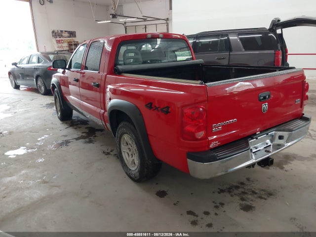 2006 Dodge Dakota Slt მანქანა იყიდება აუქციონზე, vin: 1D7HW48N56S614618, აუქციონის ნომერი: 45851611