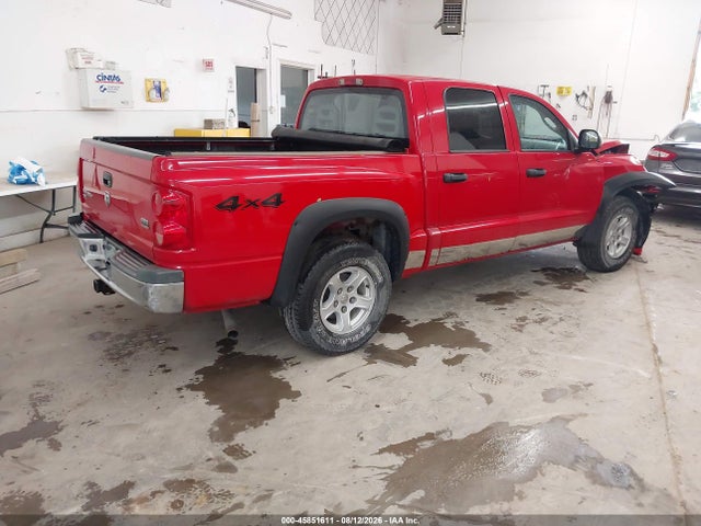 2006 Dodge Dakota Slt მანქანა იყიდება აუქციონზე, vin: 1D7HW48N56S614618, აუქციონის ნომერი: 45851611