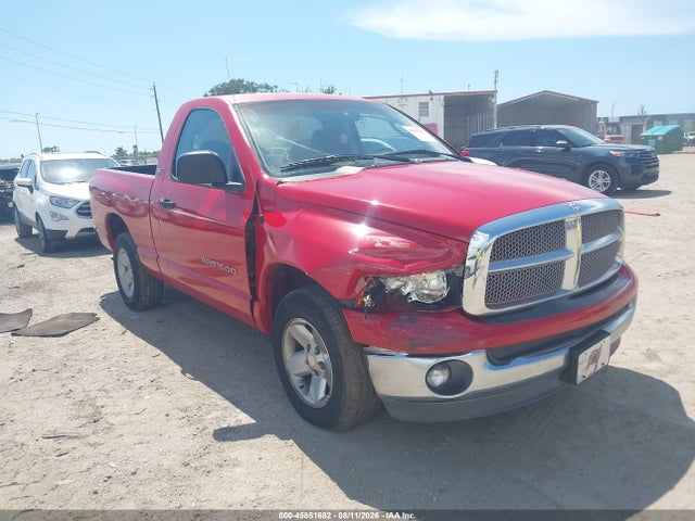 Продажа на аукционе авто 2002 Dodge Ram 1500 St, vin: 1B7HA16N62J120861, номер лота: 45851682