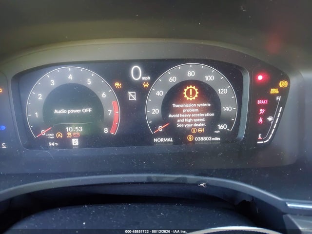45851722 :رقم المزاد ، 19UDE4H34SA008030 vin ، 2025 Acura Integra A-spec مزاد بيع