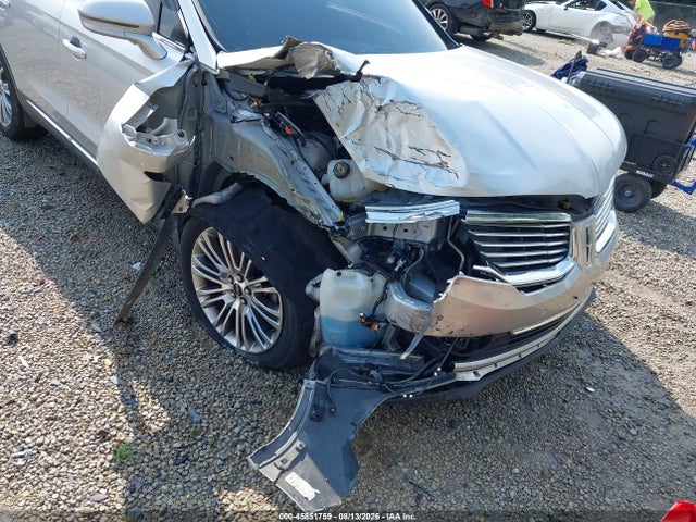 2016 Lincoln Mkx Reserve მანქანა იყიდება აუქციონზე, vin: 2LMTJ6LR1GBL24672, აუქციონის ნომერი: 45851759
