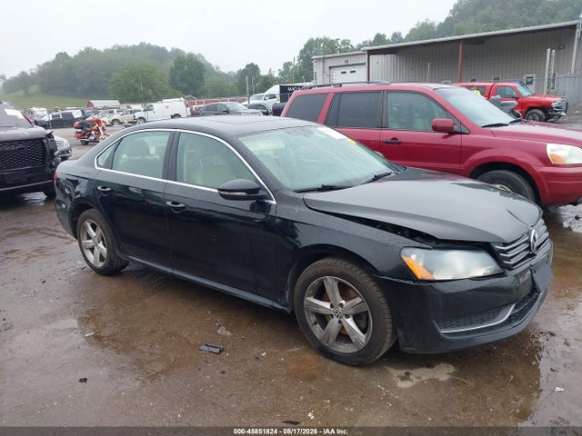 45851824 :رقم المزاد ، 1VWBP7A33CC053152 vin ، 2012 Volkswagen Passat 2.5l Se مزاد بيع