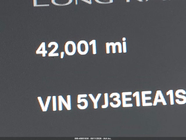 5YJ3E1EA1SF050464 Tesla MODEL 3