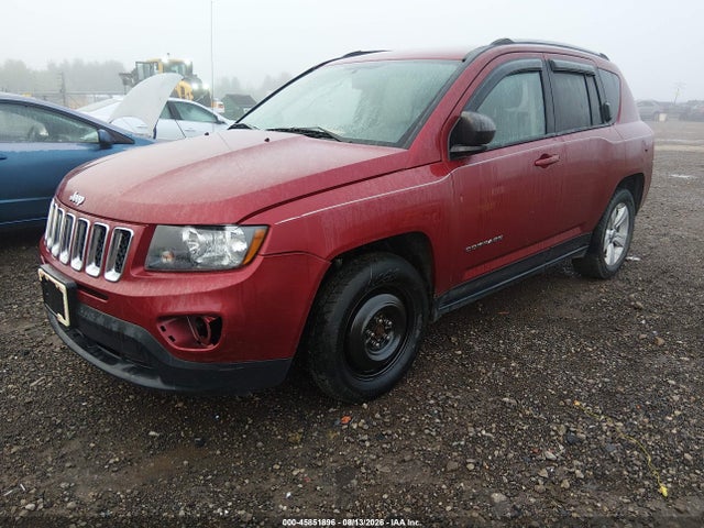 2016 Jeep Compass Sport მანქანა იყიდება აუქციონზე, vin: 1C4NJDBB8GD712929, აუქციონის ნომერი: 45851896