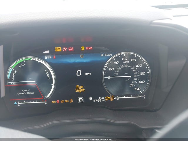 45851901 :رقم المزاد ، JF2SLSTD6SH447092 vin ، 2025 Subaru Forester Touring Hybrid مزاد بيع