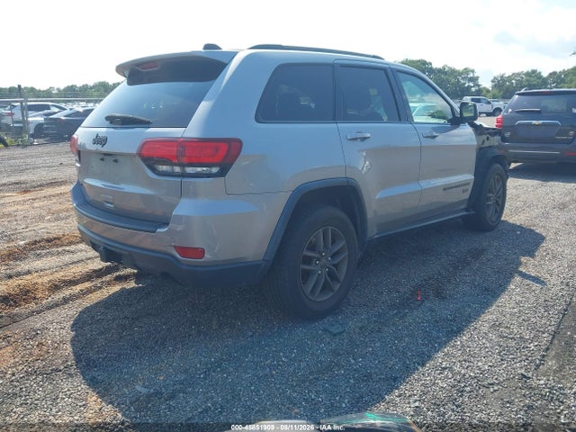 2016 Jeep Grand Cherokee 75th Anniversary მანქანა იყიდება აუქციონზე, vin: 1C4RJFAG5GC471119, აუქციონის ნომერი: 45851909