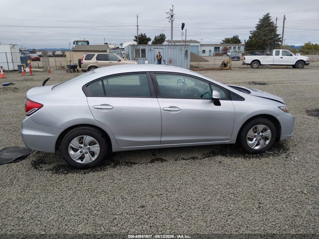45851927 :رقم المزاد ، 19XFB2F54DE243505 vin ، 2013 Honda Civic Lx مزاد بيع