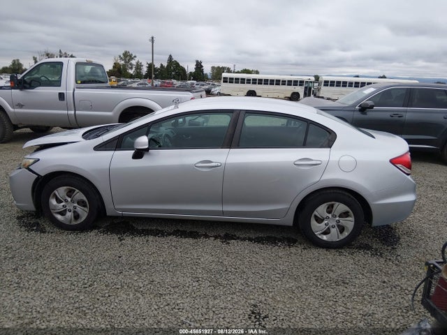 45851927 :رقم المزاد ، 19XFB2F54DE243505 vin ، 2013 Honda Civic Lx مزاد بيع