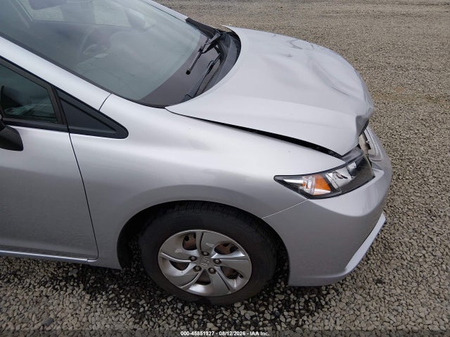 45851927 :رقم المزاد ، 19XFB2F54DE243505 vin ، 2013 Honda Civic Lx مزاد بيع