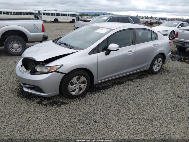 45851927 :رقم المزاد ، 19XFB2F54DE243505 vin ، 2013 Honda Civic Lx مزاد بيع