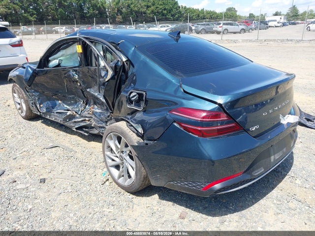 Продаж на аукціоні авто 2022 Genesis G70 2.0t Rwd, vin: KMTG34TA8NU087732, номер лоту: 45851974