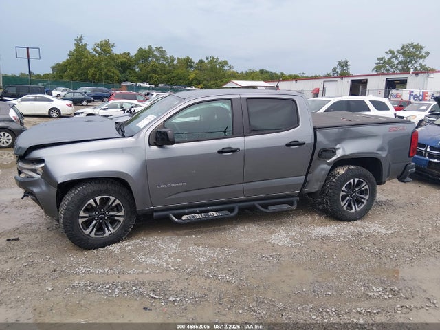 Aukcja sprzedaży 2021 Chevrolet Colorado 4wd  Short Box Z71, vin: 1GCGTDEN8M1142386, numer aukcji: 45852005