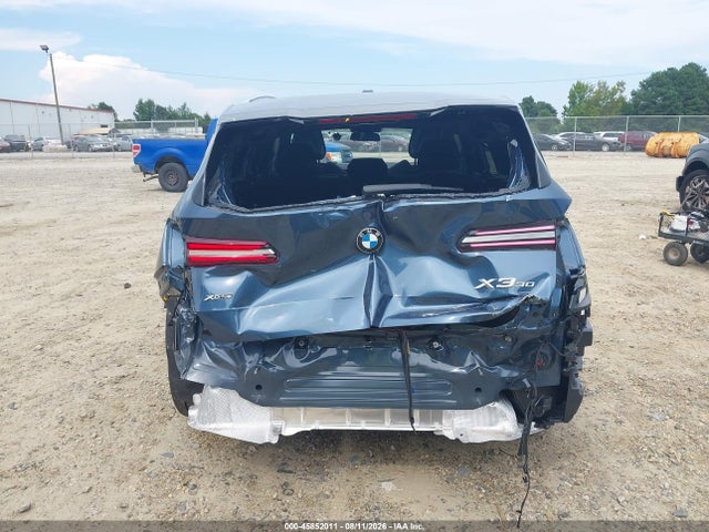2026 Bmw X3 30 Xdrive მანქანა იყიდება აუქციონზე, vin: 5UX53GP03T9259012, აუქციონის ნომერი: 45852011