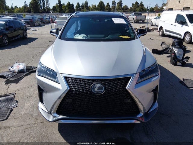 2016 Lexus Rx 350 F Sport მანქანა იყიდება აუქციონზე, vin: 2T2BZMCA1GC033868, აუქციონის ნომერი: 45852017