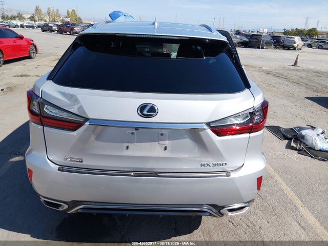 2016 Lexus Rx 350 F Sport მანქანა იყიდება აუქციონზე, vin: 2T2BZMCA1GC033868, აუქციონის ნომერი: 45852017