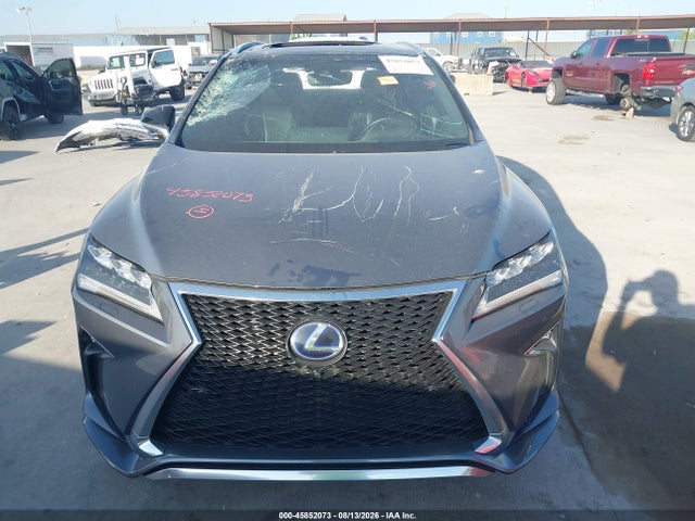 2017 Lexus Rx 450h F Sport მანქანა იყიდება აუქციონზე, vin: 2T2BGMCA2HC016472, აუქციონის ნომერი: 45852073