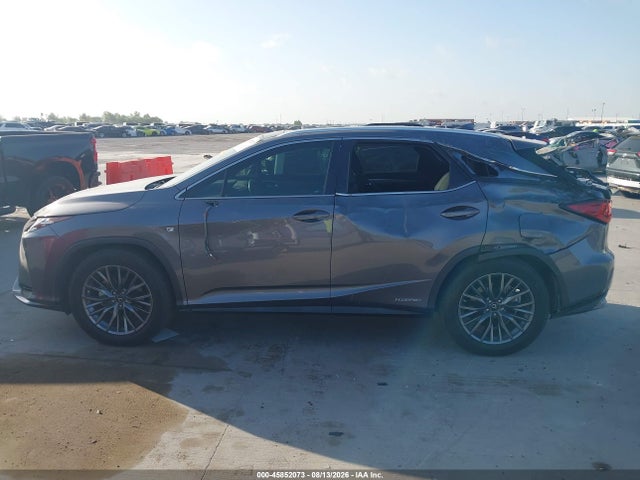 2017 Lexus Rx 450h F Sport მანქანა იყიდება აუქციონზე, vin: 2T2BGMCA2HC016472, აუქციონის ნომერი: 45852073