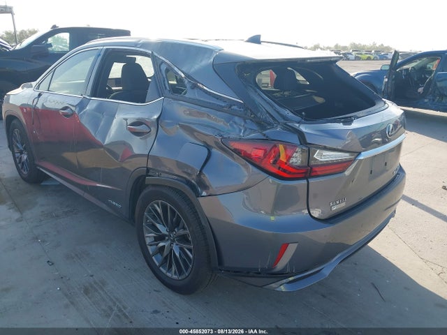 2017 Lexus Rx 450h F Sport მანქანა იყიდება აუქციონზე, vin: 2T2BGMCA2HC016472, აუქციონის ნომერი: 45852073