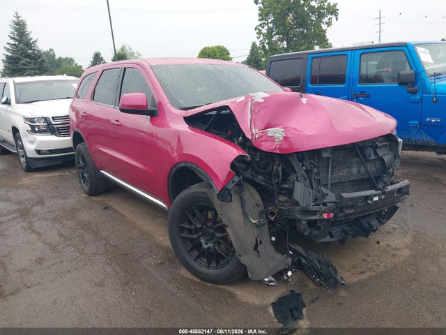45852147 :رقم المزاد ، 1C4RDJAG9JC386138 vin ، 2018 Dodge Durango Sxt Awd مزاد بيع