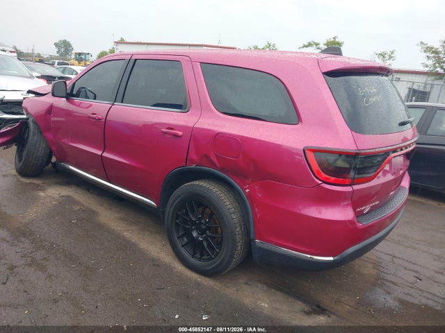 2018 Dodge Durango Sxt Awd მანქანა იყიდება აუქციონზე, vin: 1C4RDJAG9JC386138, აუქციონის ნომერი: 45852147