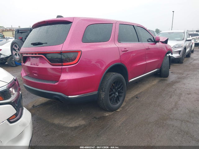 2018 Dodge Durango Sxt Awd მანქანა იყიდება აუქციონზე, vin: 1C4RDJAG9JC386138, აუქციონის ნომერი: 45852147