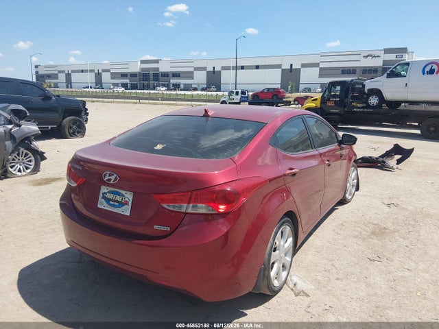 2013 Hyundai Elantra Limited მანქანა იყიდება აუქციონზე, vin: 5NPDH4AE5DH425315, აუქციონის ნომერი: 45852188