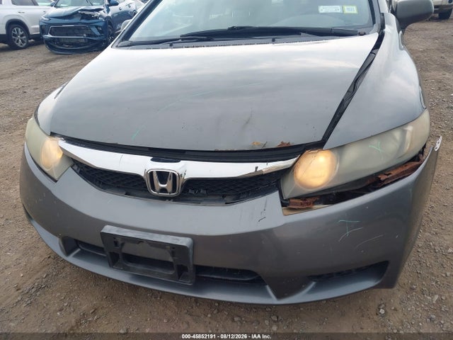 45852191 :رقم المزاد ، 2HGFA16399H359808 vin ، 2009 Honda Civic Vp مزاد بيع