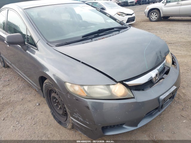 45852191 :رقم المزاد ، 2HGFA16399H359808 vin ، 2009 Honda Civic Vp مزاد بيع