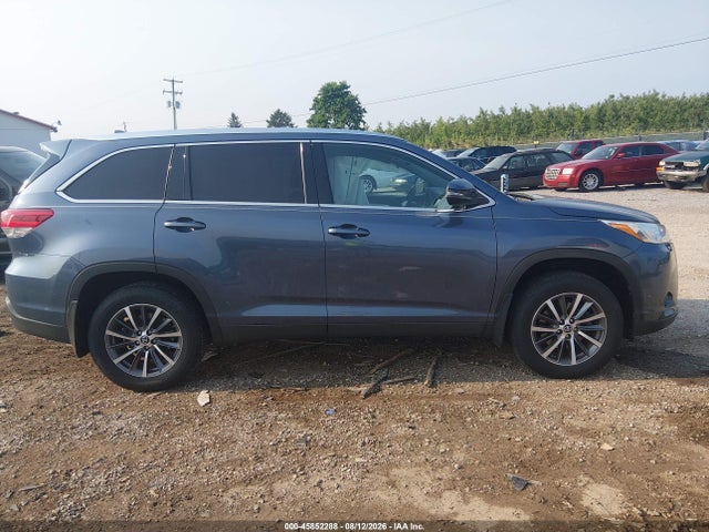 Aukcja sprzedaży 2019 Toyota Highlander Xle, vin: 5TDJZRFH3KS942023, numer aukcji: 45852288