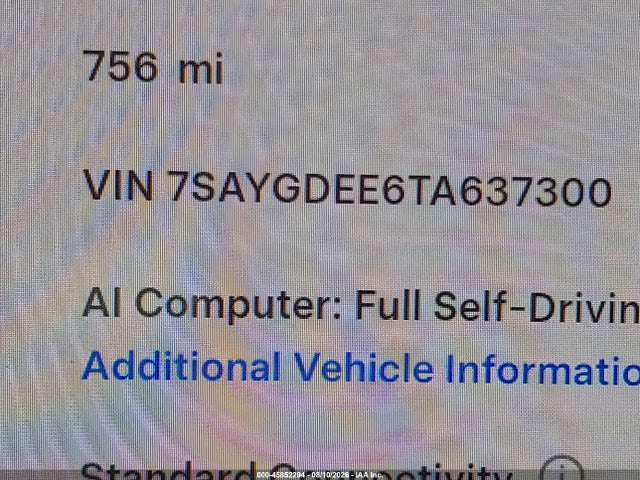 45852294 :رقم المزاد ، 7SAYGDEE6TA637300 vin ، 2026 Tesla Model Y Long Range Launch Series/premium All-wheel Drive مزاد بيع