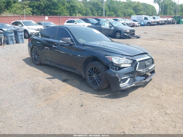 Auction sale of the 2019 Infiniti Q50 3.0t Luxe, vin: JN1EV7AR0KM552674, lot number: 45852370