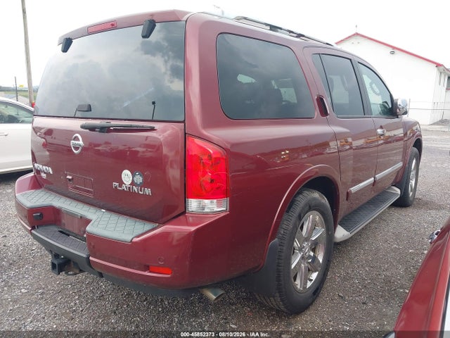 Продаж на аукціоні авто 2011 Nissan Armada Platinum, vin: 5N1AA0NE2BN616984, номер лоту: 45852373
