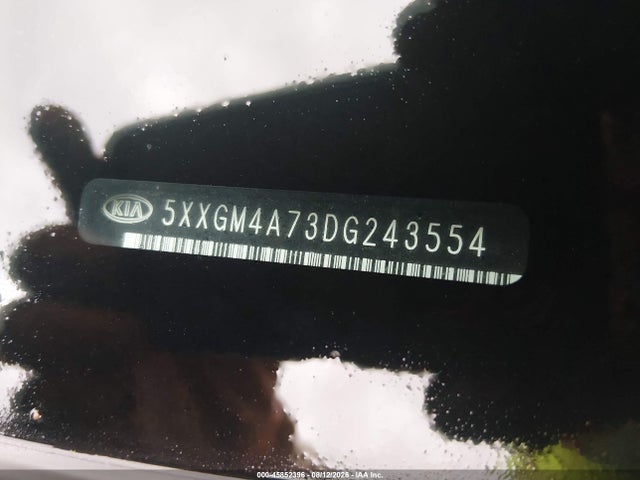 Продажа на аукционе авто 2013 Kia Optima Lx, vin: 5XXGM4A73DG243554, номер лота: 45852396