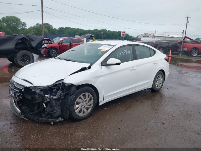 45852408 :رقم المزاد ، 5NPD74LFXKH424778 vin ، 2019 Hyundai Elantra Se مزاد بيع