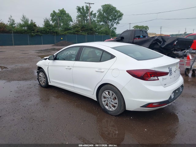 45852408 :رقم المزاد ، 5NPD74LFXKH424778 vin ، 2019 Hyundai Elantra Se مزاد بيع