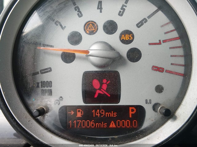 2008 Mini Cooper S Clubman მანქანა იყიდება აუქციონზე, vin: WMWMM33568TP88837, აუქციონის ნომერი: 45852409