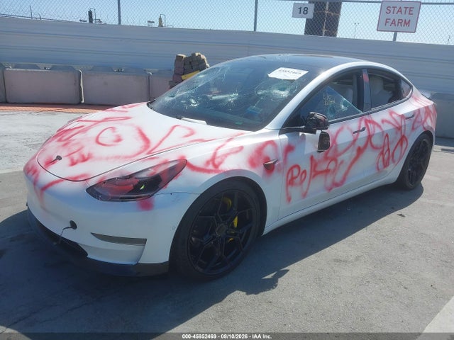 Продажа на аукционе авто 2021 Tesla Model 3 Standard Range Plus Rear-wheel Drive, vin: 5YJ3E1EA4MF987571, номер лота: 45852469