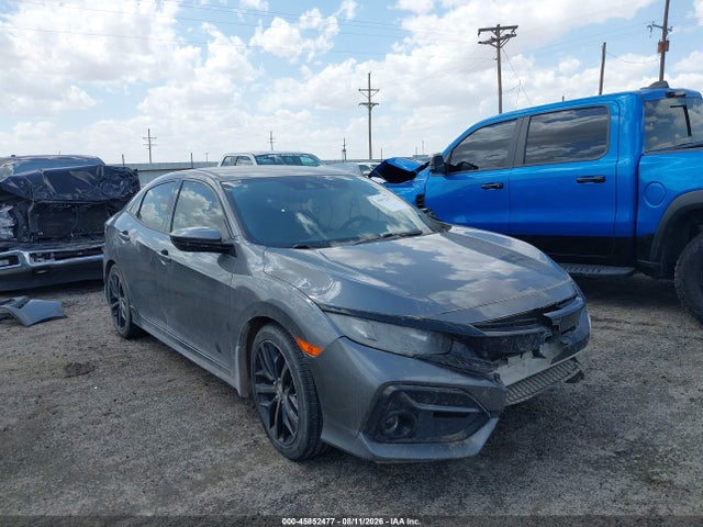 45852477 :رقم المزاد ، SHHFK7H43MU418238 vin ، 2021 Honda Civic Sport مزاد بيع