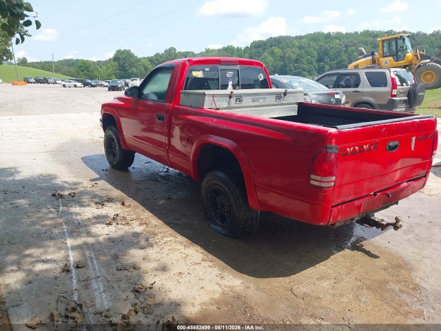 45852499 :رقم المزاد ، 1B7GG26X6WS680185 vin ، 1998 Dodge Dakota Slt/sport مزاد بيع