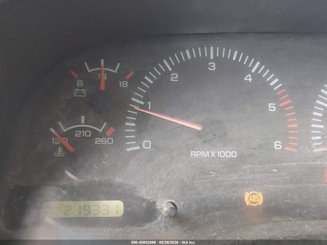 45852499 :رقم المزاد ، 1B7GG26X6WS680185 vin ، 1998 Dodge Dakota Slt/sport مزاد بيع